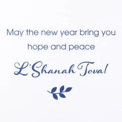 Hope and Peace Rosh Hashanah Greeting Card