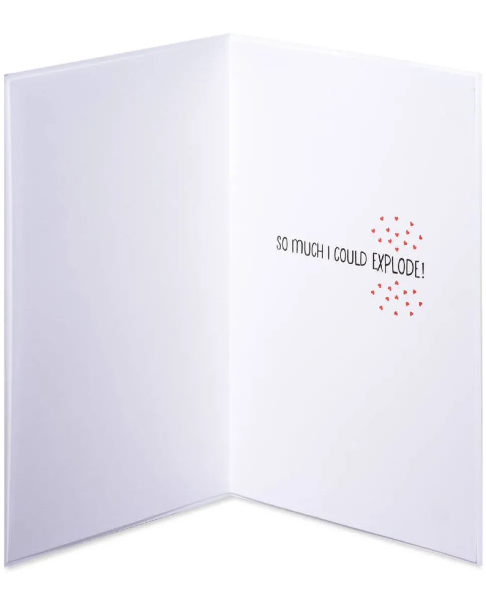 I Lava You Romantic Greeting Card