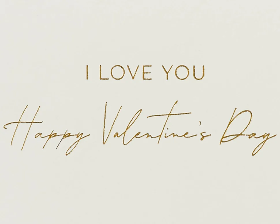 I Love You Romantic Valentine’s Day Quilling Greeting Card