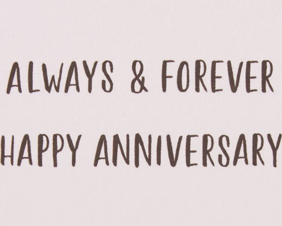 In Love Girls Anniversary Greeting Card