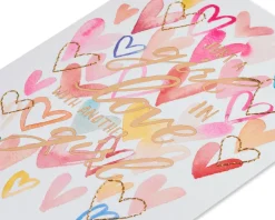 In Love Girls Anniversary Greeting Card