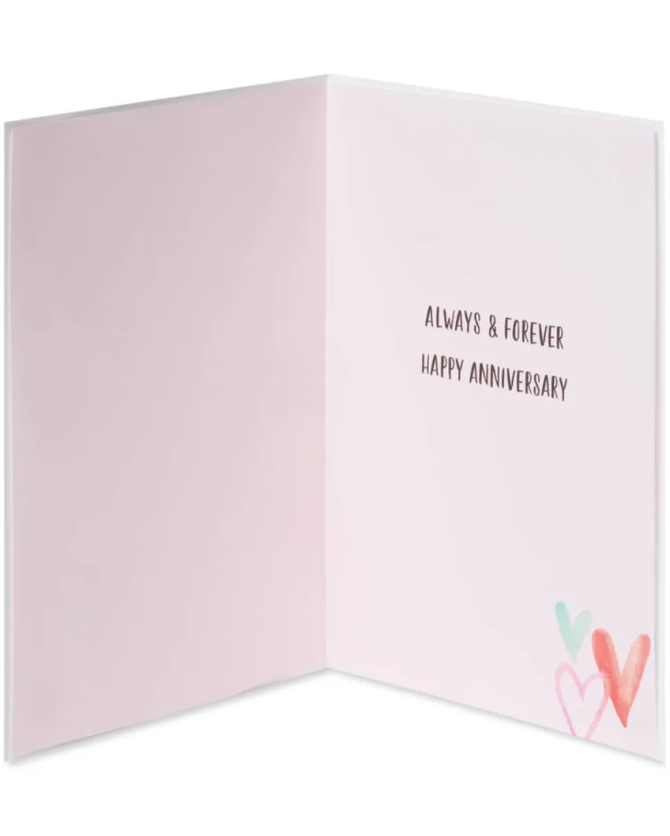 In Love Girls Anniversary Greeting Card