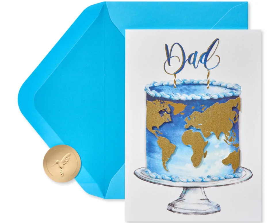 Inspiring Birthday Greeting Card for Dad