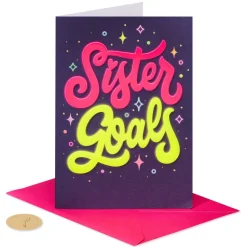 Inspiring Me Birthday Greeting Card for Sister