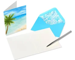 Into the Blue Boxed Blank Note Cards with Envelopes, 20-Count- Designed by Bella Pilar