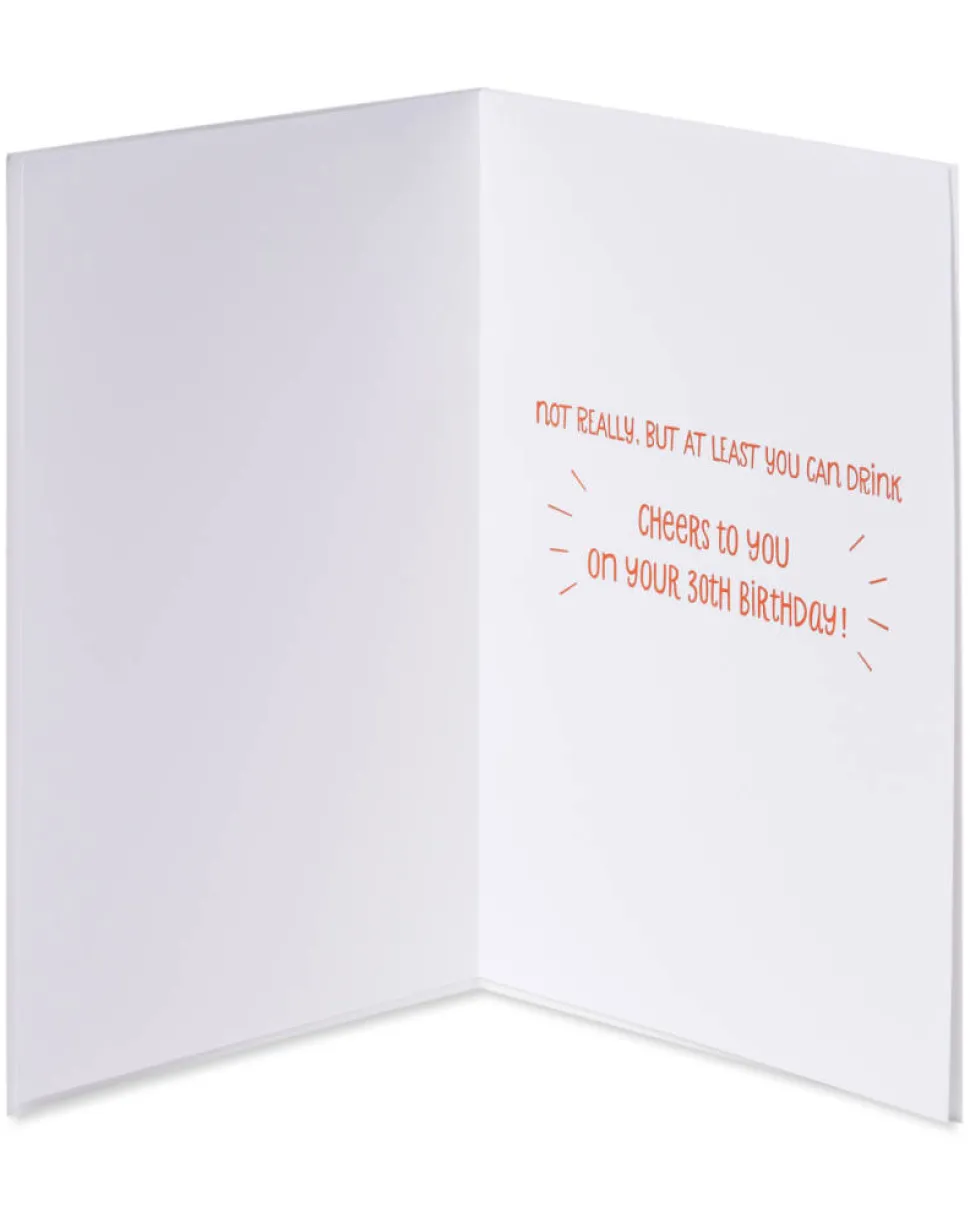 30 Is The New 20 Birthday Greeting Card