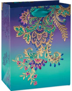 Jacobean Floral Medium Gift Bag