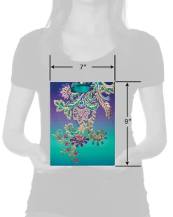 Jacobean Floral Medium Gift Bag