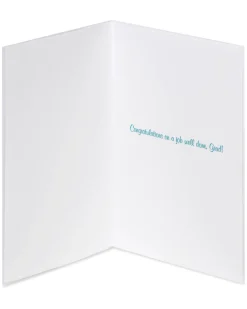 Job Well Done Graduation Greeting Card