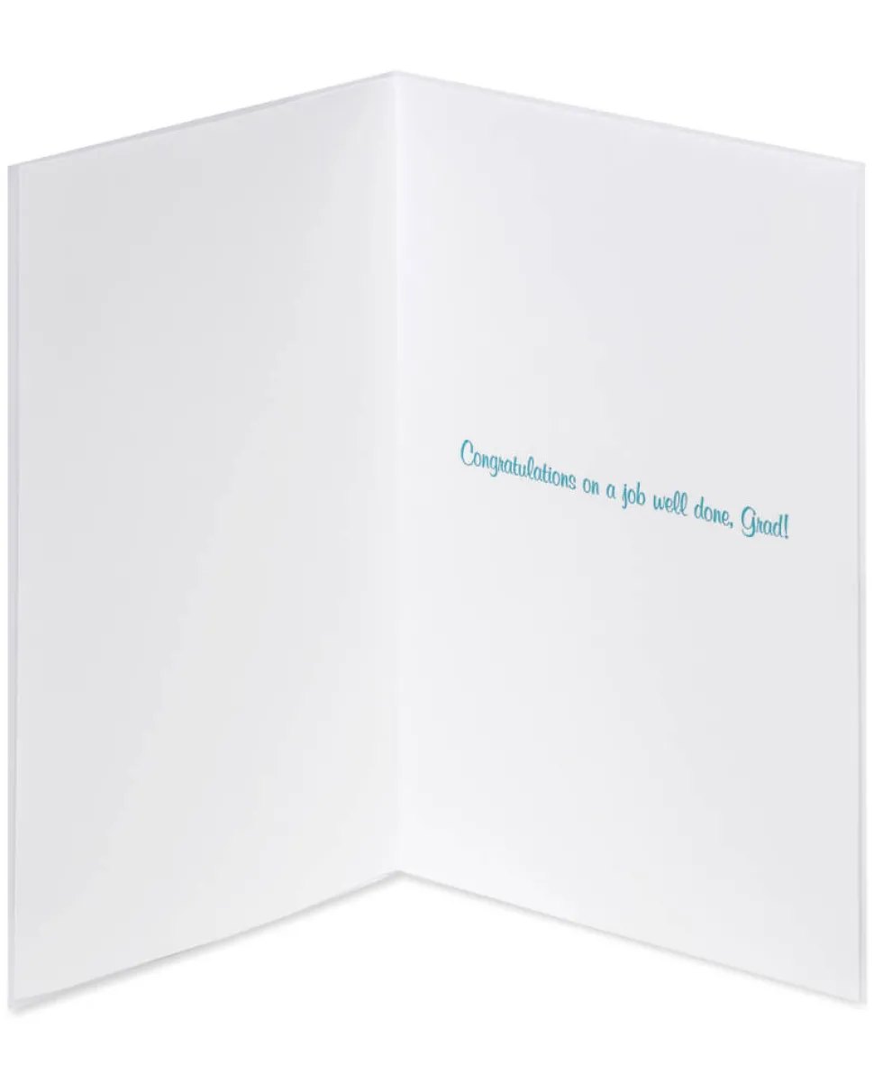 Job Well Done Graduation Greeting Card