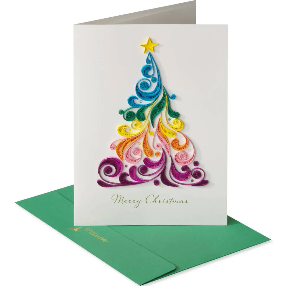 Joy and Peace Christmas Greeting Card