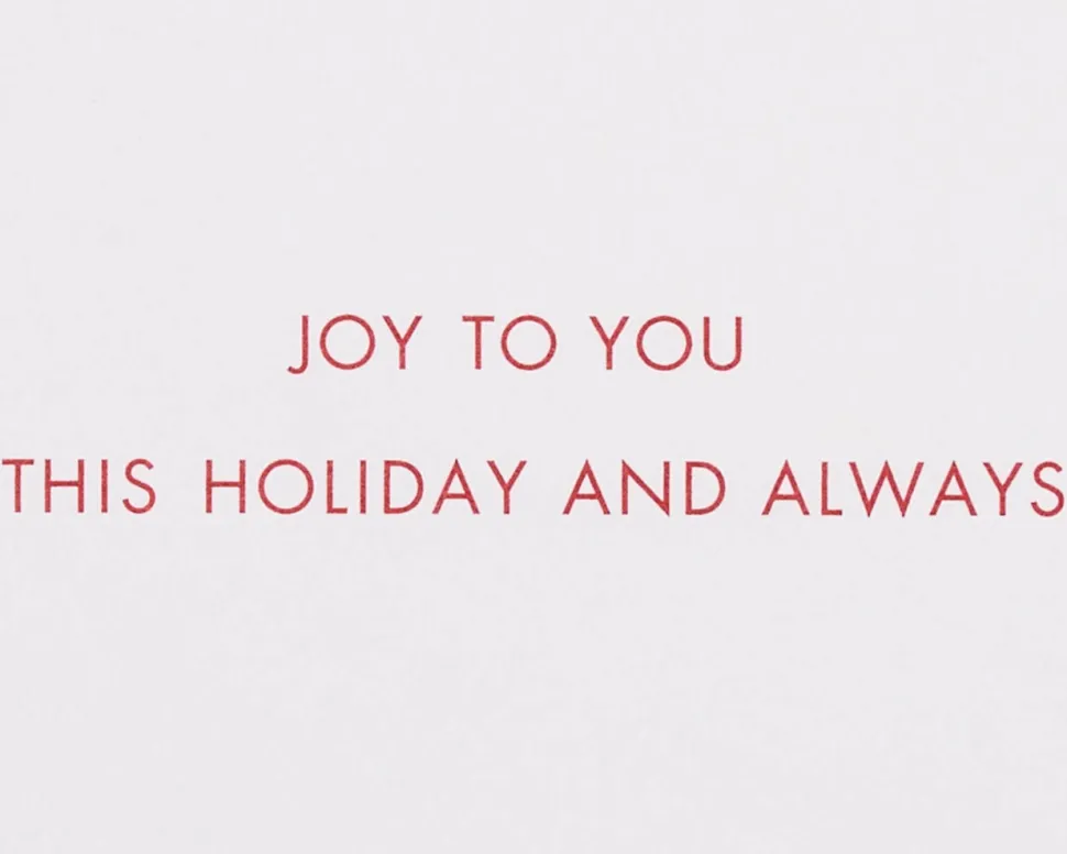 Joy to You Wreath Holiday Boxed Cards, 20-Count