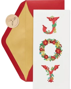 Joy Wreath Holiday Boxed Cards, 16-Count