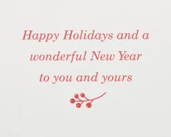 Joy Wreath Holiday Boxed Cards, 16-Count