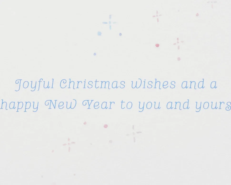 Joyful Christmas Wishes Christmas Greeting Card