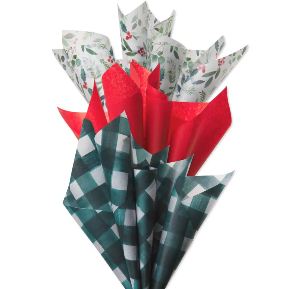 Joyful Tradition Holiday Tissue Paper, 18 Sheets