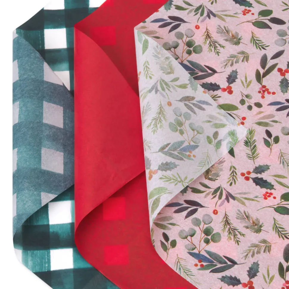 Joyful Tradition Holiday Tissue Paper, 18 Sheets