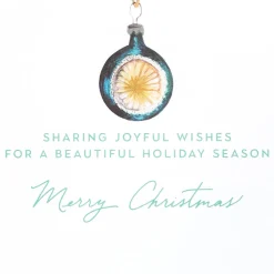 Joyful Wishes Christmas Greeting Card