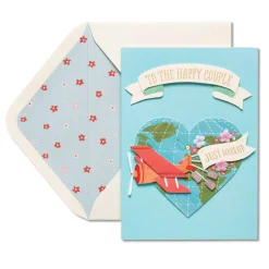Just Married Wedding Greeting Card