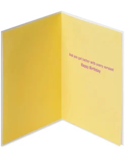 Just Upgrading Funny Birthday Greeting Card
