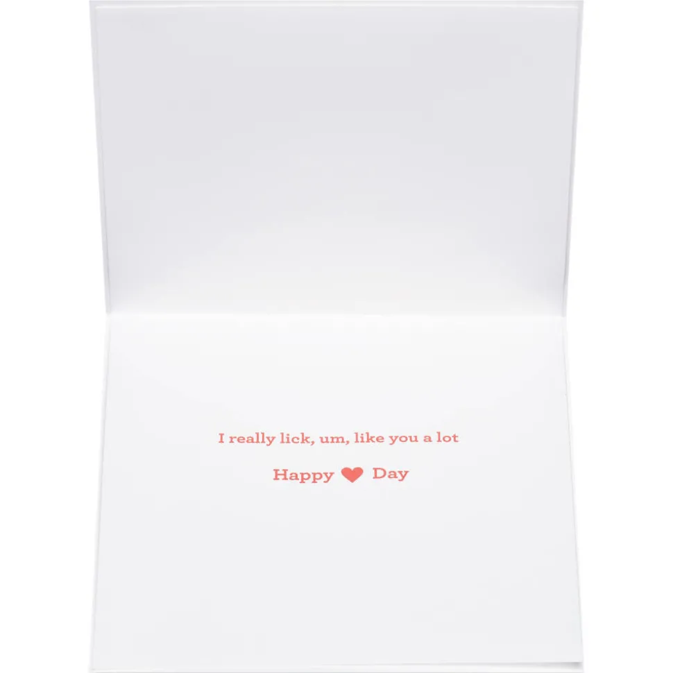Kiss Kiss Funny Valentine’s Day Greeting Card