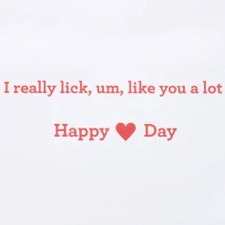 Kiss Kiss Funny Valentine’s Day Greeting Card