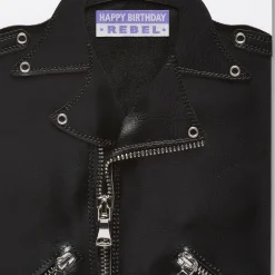 Leather Jacket Birthday Greeting Card