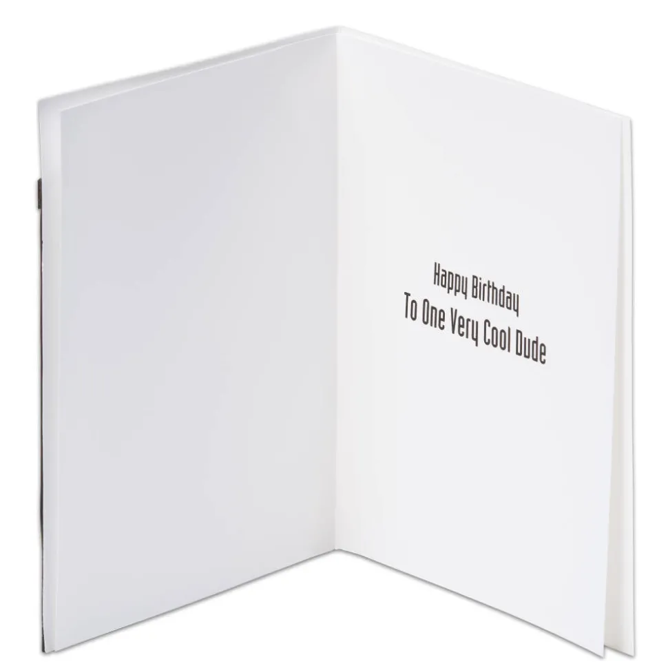Leather Jacket Birthday Greeting Card
