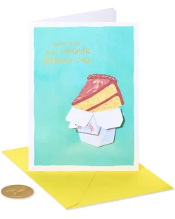 Leftover Cake Birthday Greeting Card