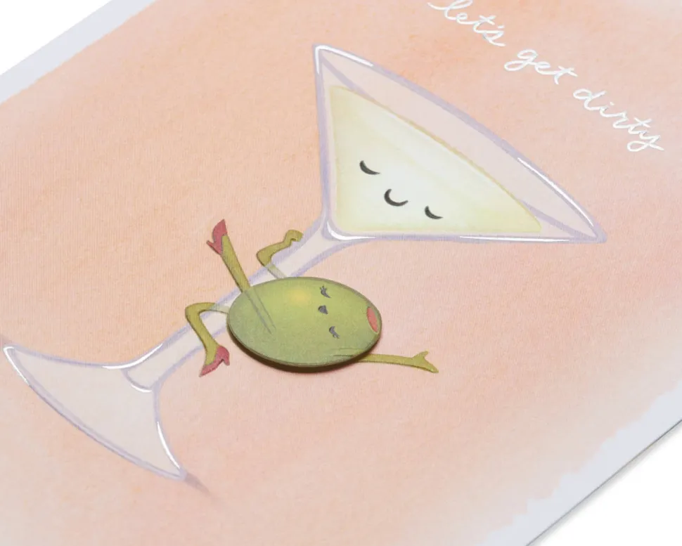 Lets Get Dirty Valentine’s Day Greeting Card