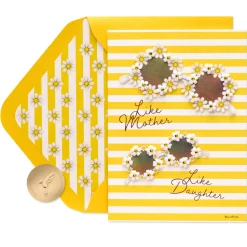 Life is Brighter Mother’s Day Greeting Card from Daughter- Designed by Bella Pilar
