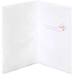 Lifetime of Love and Happiness Religious Wedding Greeting Card