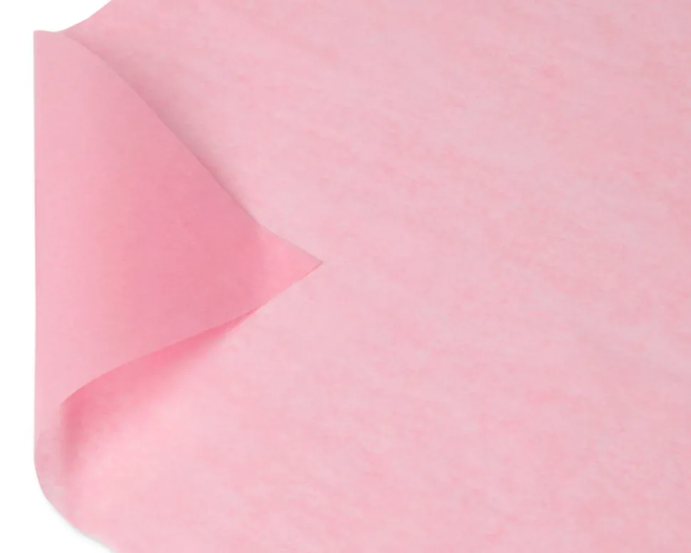 Light Pink Tissue Paper, 8-Sheets