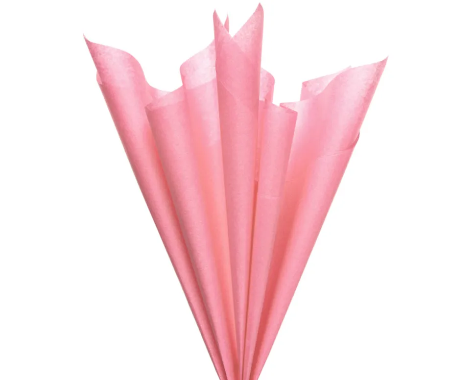 Light Pink Tissue Paper, 8-Sheets