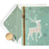 Light Up Our Hearts Christmas Greeting Card for Son