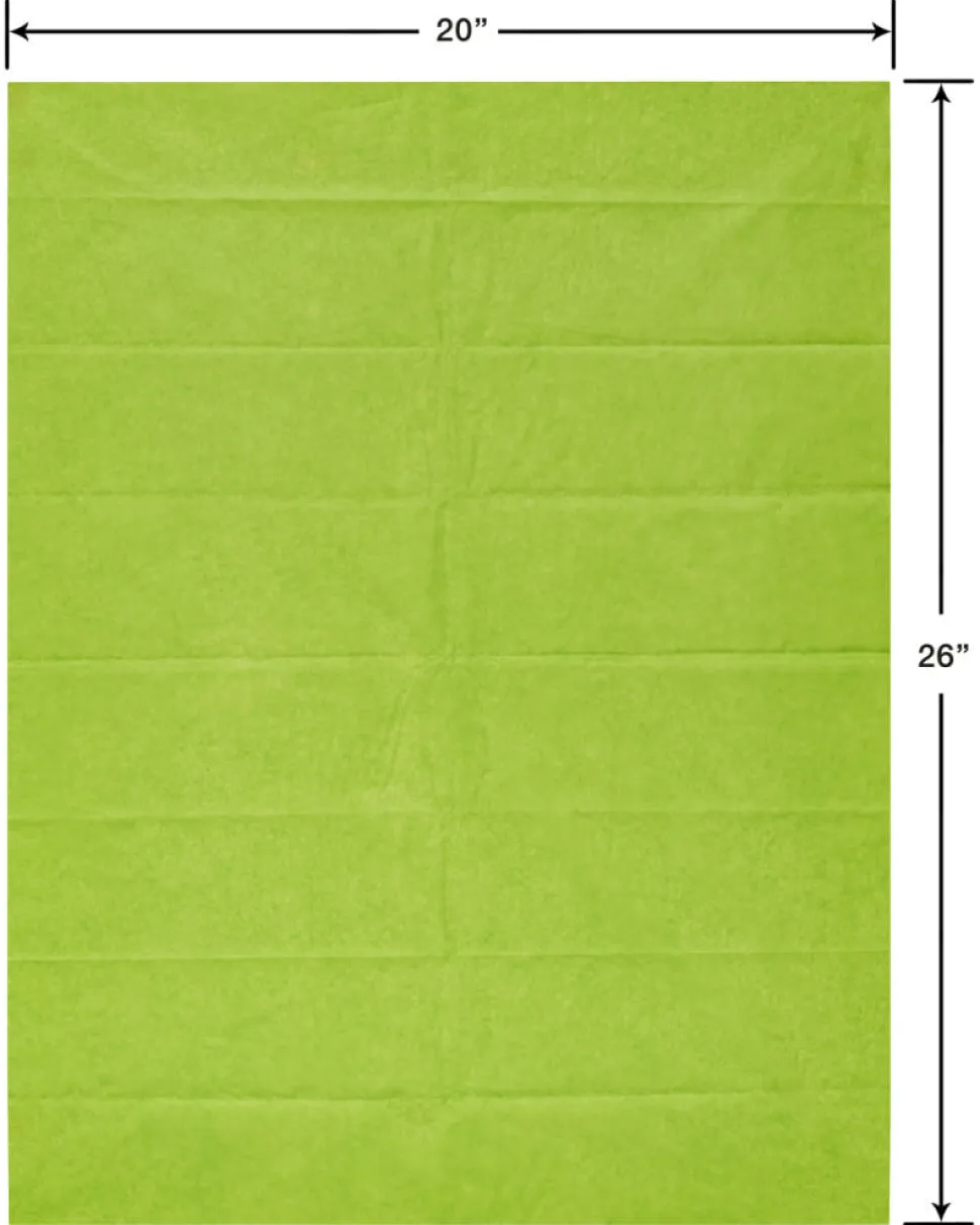 Lime Green Tissue Paper, 8-Sheets