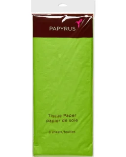 Lime Green Tissue Paper, 8-Sheets