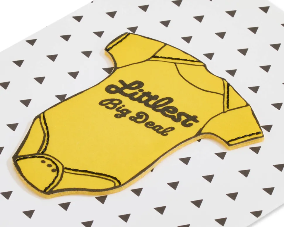 Littlest Big Deal New Baby Greeting Card