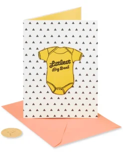 Littlest Big Deal New Baby Greeting Card