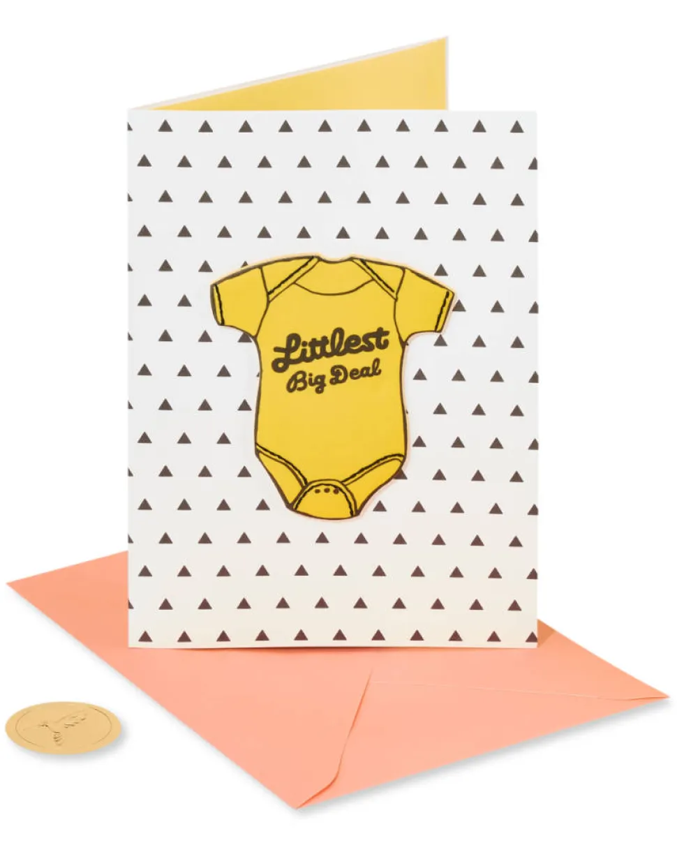 Littlest Big Deal New Baby Greeting Card