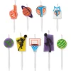 Looney Toons Cake Topper Birthday Candles, 8-Count