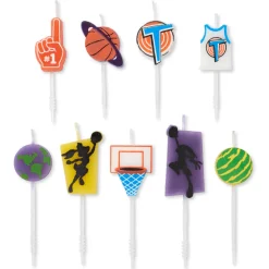 Looney Toons Cake Topper Birthday Candles, 8-Count