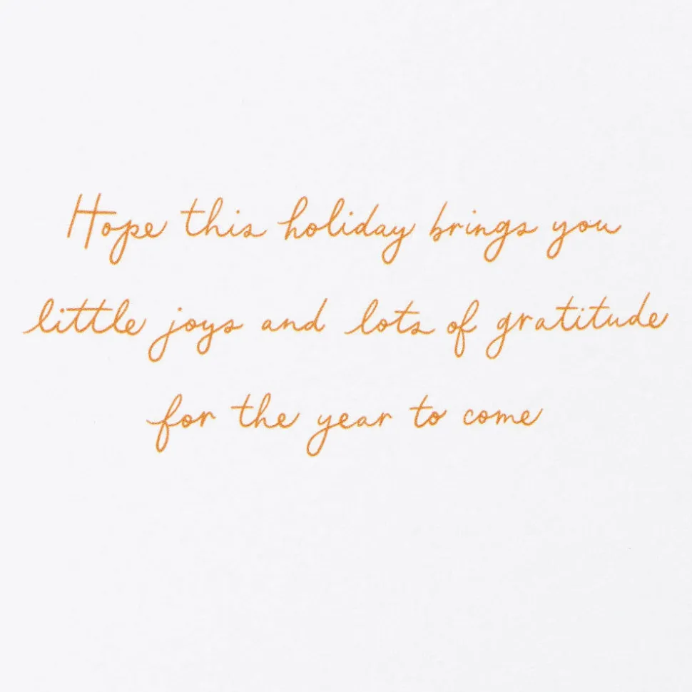Lots of Gratitude Thanksgiving Greeting Card