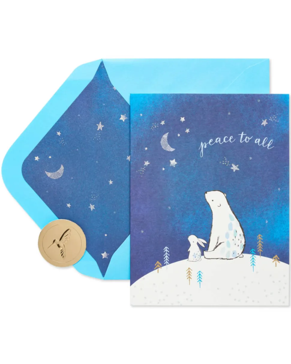 Love and Happiest Holidays Christmas Greeting Card