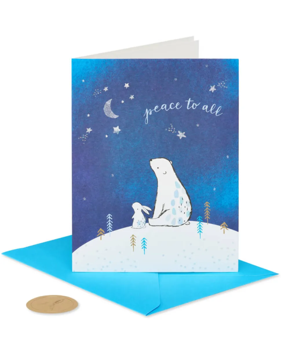 Love and Happiest Holidays Christmas Greeting Card