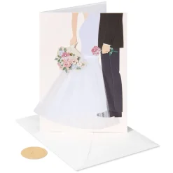 Love and Happiness Wedding Greeting Card