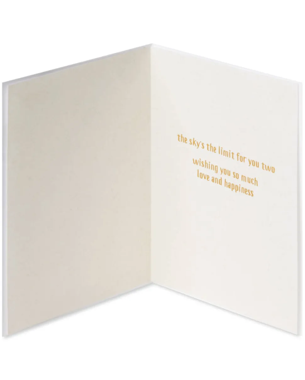 Love is In the Air Wedding Greeting Card for Couple