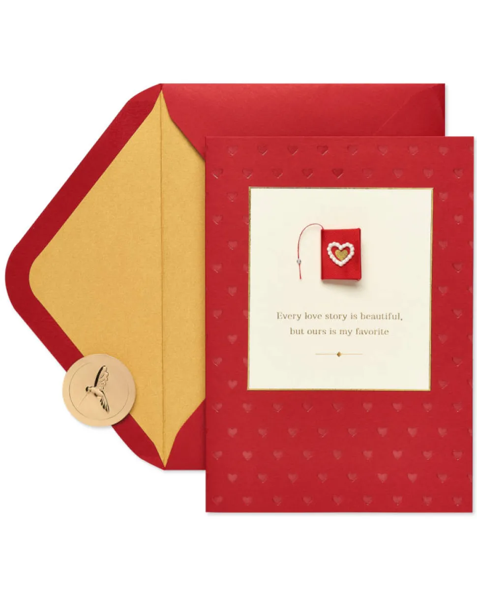 Love Story Romantic Anniversary Greeting Card