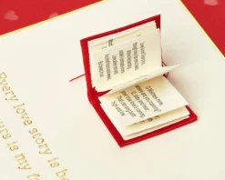 Love Story Romantic Anniversary Greeting Card