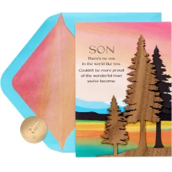 Love You Birthday Greeting Card for Son